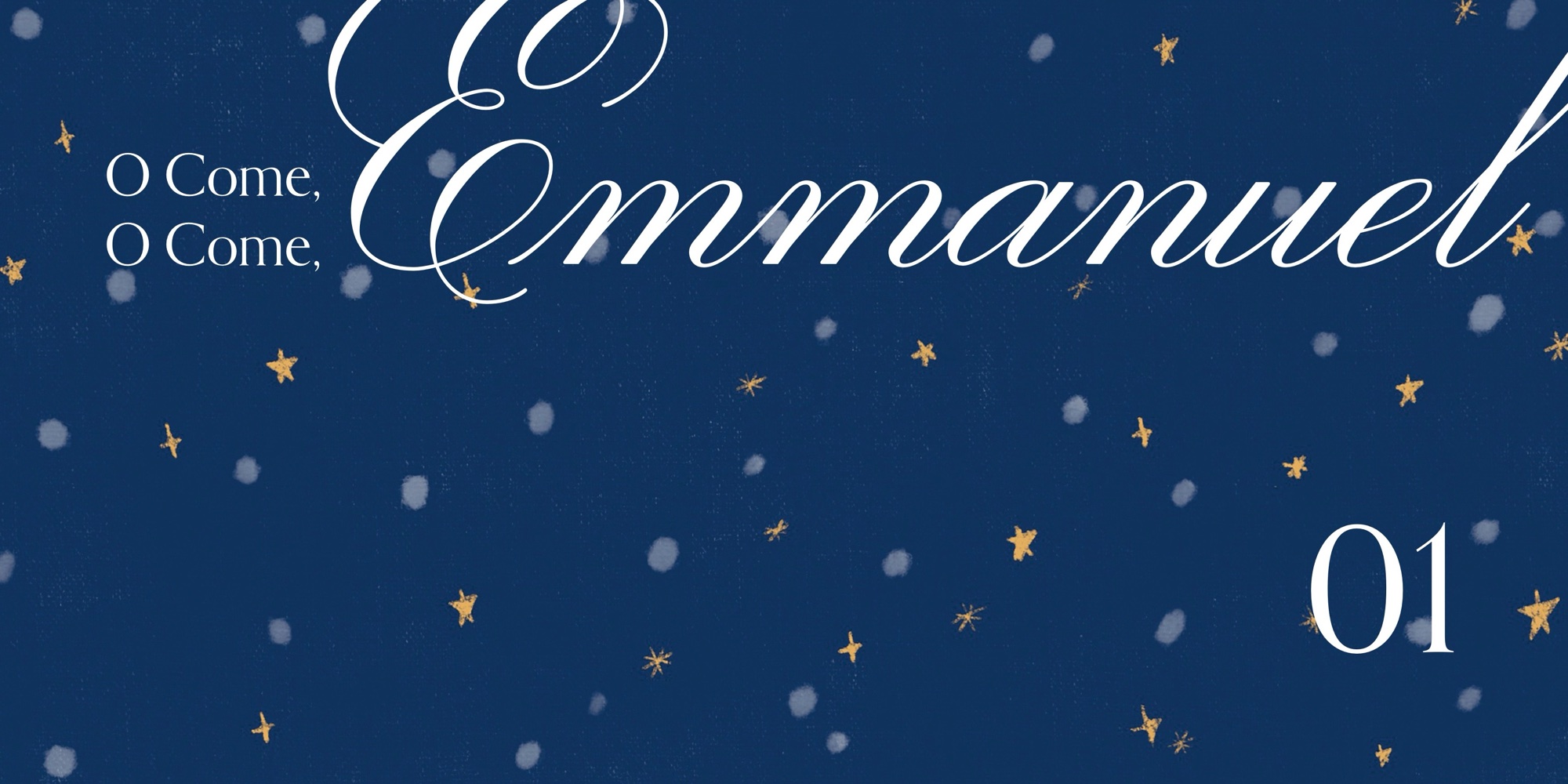 Carols for Christmas: Interior spread, chapter 01 opener, O Come, O Come, Emmanuel, pages 8-9