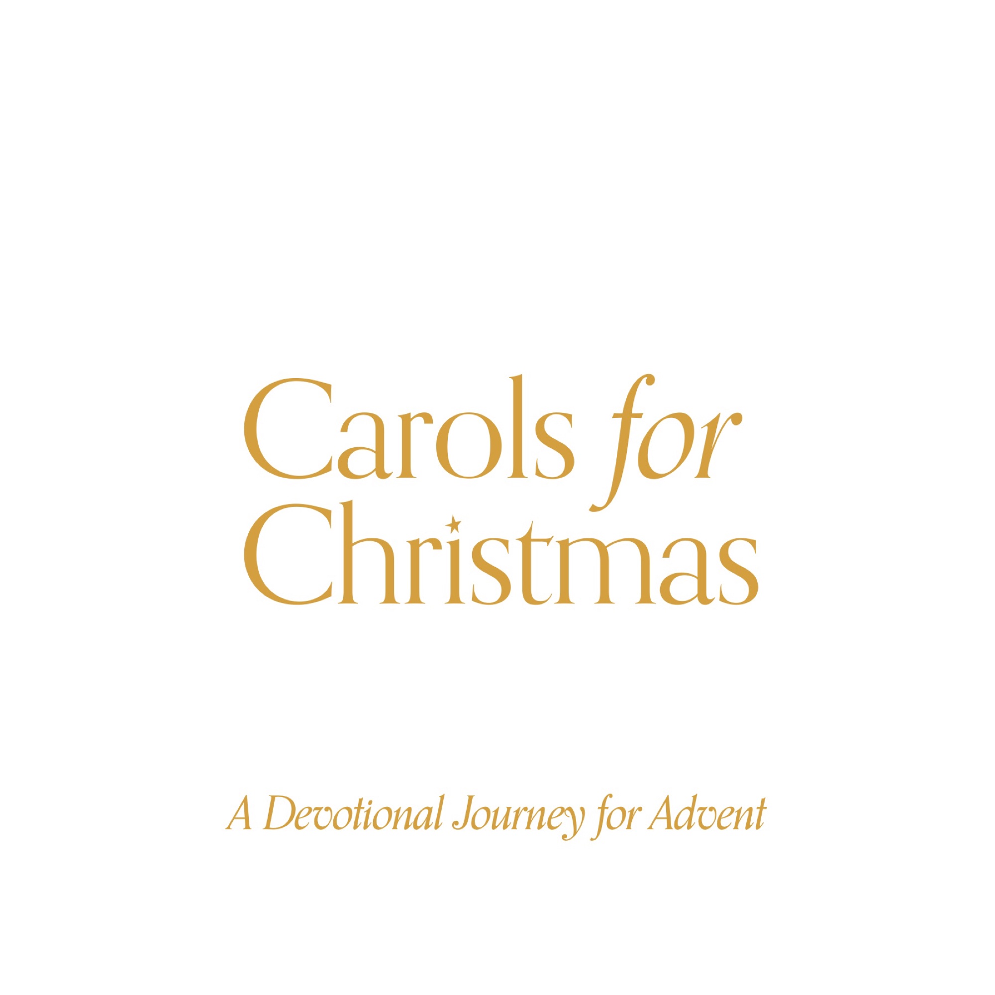 Carols for Christmas: Title page, page 3