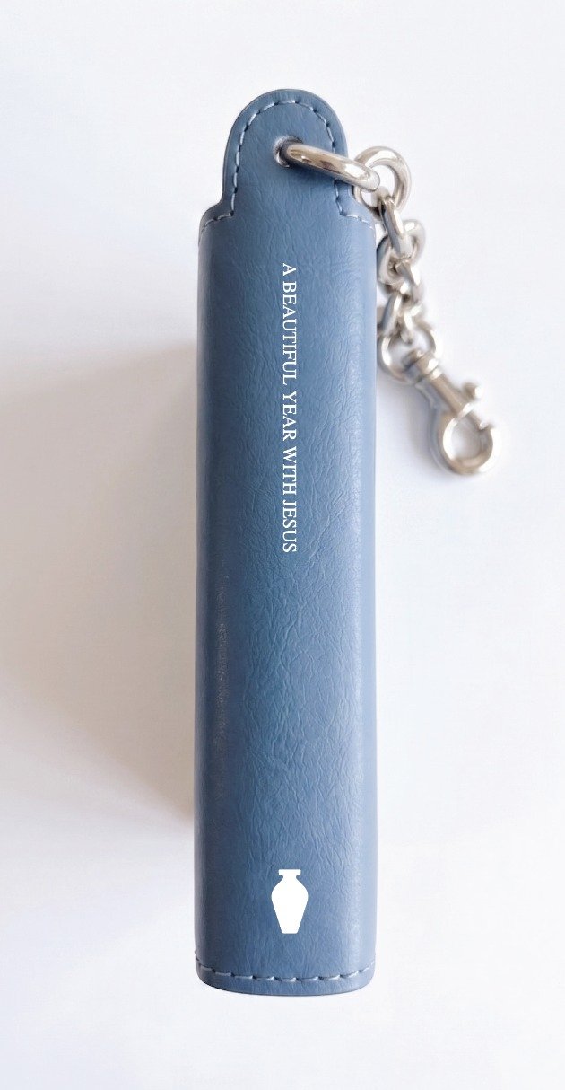 A Beautiful Year Journal, Mini: Cover concept render, spine with the jar mark